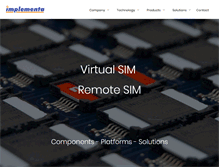 Tablet Screenshot of implementa.com